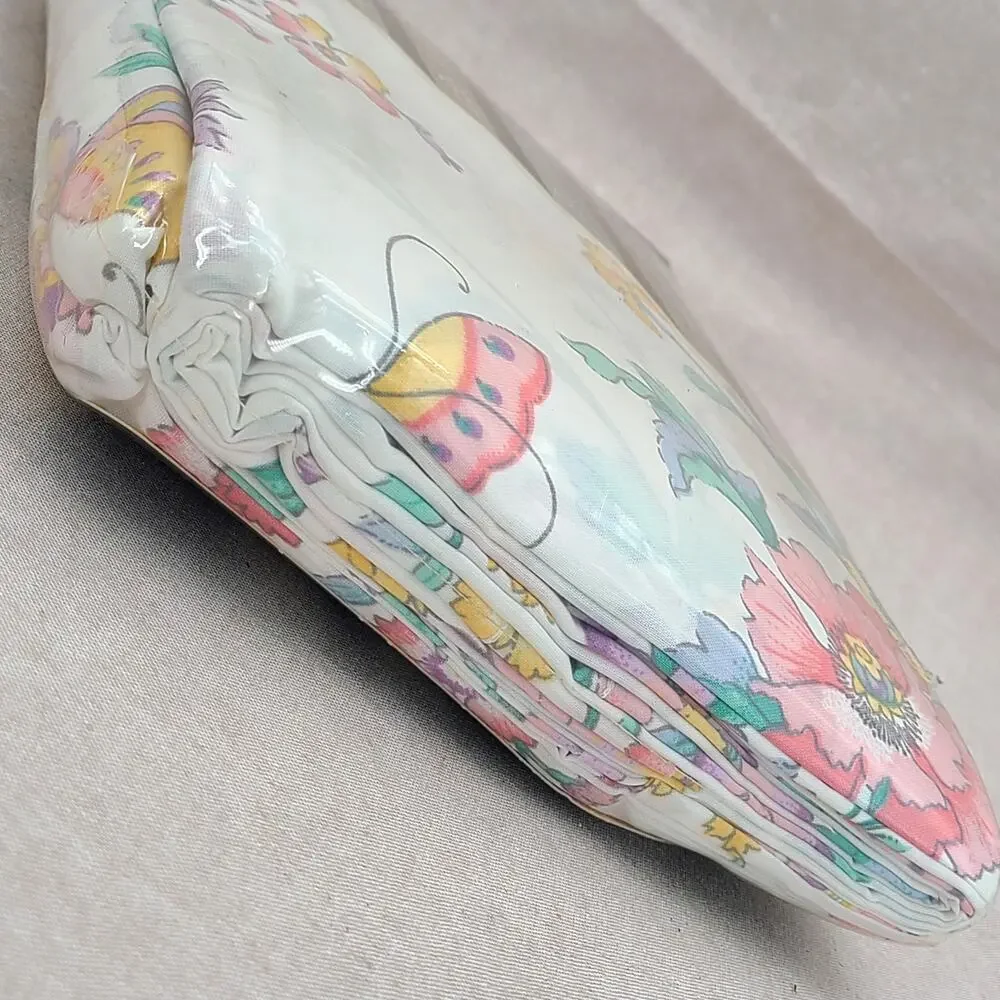 NEW VTG Performance by Springs Summer Dream TWIN Sheet Set No Iron Sealed NOS